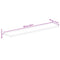 vidaXL Table Top 180x30x3.8 cm Rectangular Solid Wood Mango