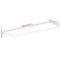 vidaXL Table Top 120x40x3.8 cm Rectangular Solid Wood Mango
