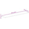 vidaXL Table Top 180x40x3.8 cm Rectangular Solid Wood Mango