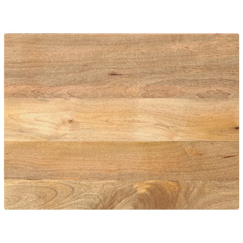 vidaXL Table Top 70x50x3.8 cm Rectangular Solid Wood Mango