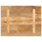 vidaXL Table Top 80x50x3.8 cm Rectangular Solid Wood Mango