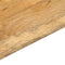 vidaXL Table Top 80x50x3.8 cm Rectangular Solid Wood Mango