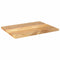 vidaXL Table Top 70x60x3.8 cm Rectangular Solid Wood Mango
