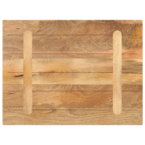 vidaXL Table Top 70x60x3.8 cm Rectangular Solid Wood Mango