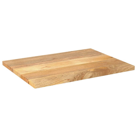 vidaXL Table Top 80x60x3.8 cm Rectangular Solid Wood Mango