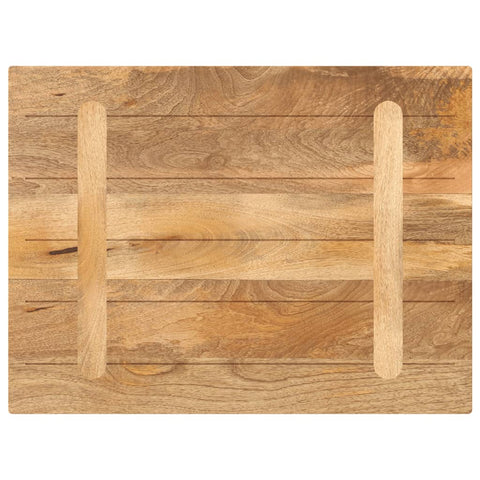 vidaXL Table Top 80x60x3.8 cm Rectangular Solid Wood Mango
