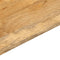 vidaXL Table Top 80x60x3.8 cm Rectangular Solid Wood Mango