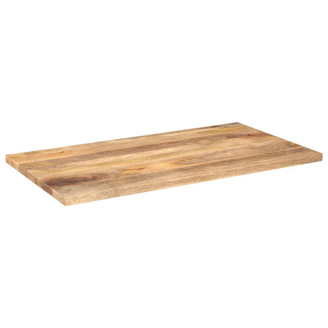 vidaXL Table Top 110x70x3.8 cm Rectangular Solid Wood Mango