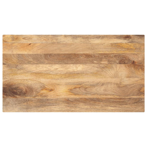 vidaXL Table Top 120x70x3.8 cm Rectangular Solid Wood Mango