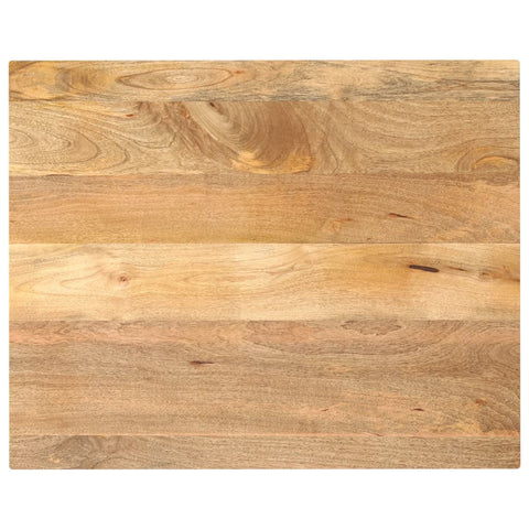 vidaXL Table Top 100x80x3.8 cm Rectangular Solid Wood Mango