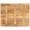 vidaXL Table Top 100x80x3.8 cm Rectangular Solid Wood Mango