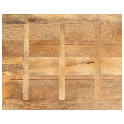 vidaXL Table Top 110x80x3.8 cm Rectangular Solid Wood Mango