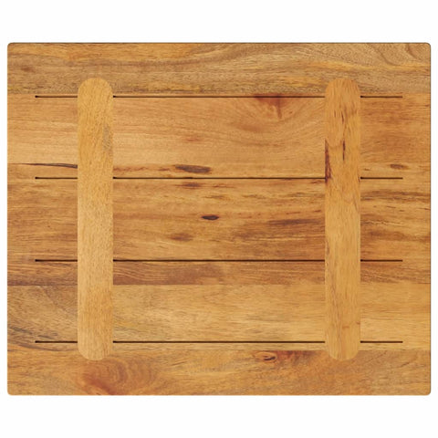 vidaXL Table Top 60x50x2.5 cm Rectangular Solid Wood Mango