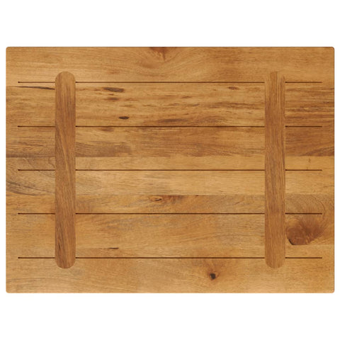 vidaXL Table Top 70x50x2.5 cm Rectangular Solid Wood Mango
