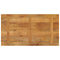 vidaXL Table Top 120x50x2.5 cm Rectangular Solid Wood Mango