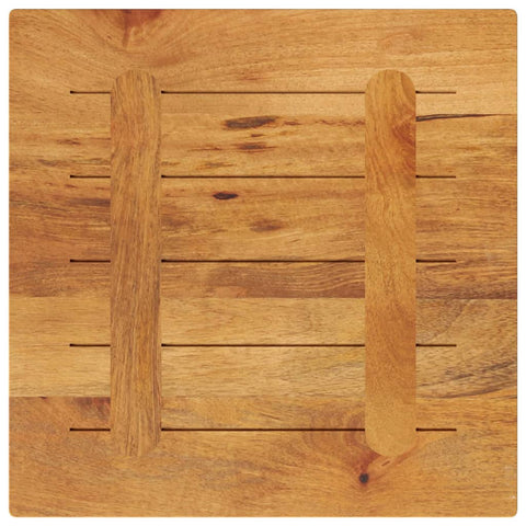vidaXL Table Top 60x60x2.5 cm Square Solid Wood Mango