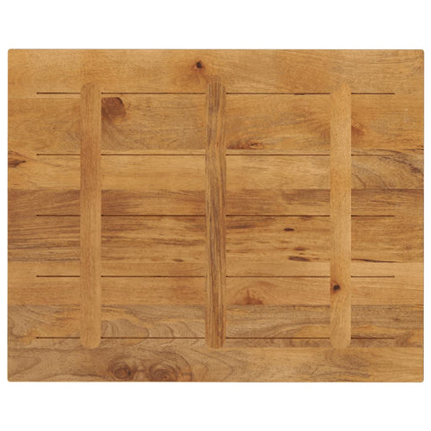 vidaXL Table Top 90x80x2.5 cm Rectangular Solid Wood Mango