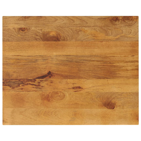 vidaXL Table Top 100x80x2.5 cm Rectangular Solid Wood Mango