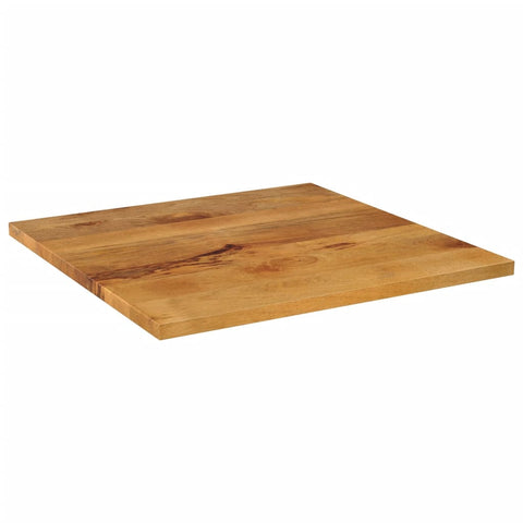 vidaXL Table Top 90x90x2.5 cm Square Solid Wood Mango