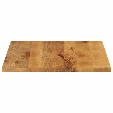 vidaXL Table Top 90x90x2.5 cm Square Solid Wood Mango