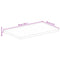 vidaXL Table Top 50x20x3.8 cm Rectangular Solid Wood Mango