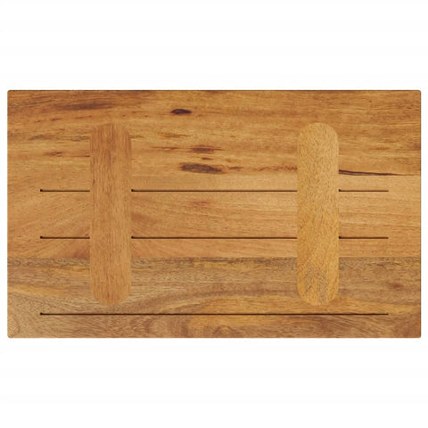 vidaXL Table Top 60x30x3.8 cm Rectangular Solid Wood Mango