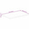 vidaXL Table Top 60x30x3.8 cm Rectangular Solid Wood Mango