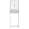 vidaXL Over-the-Toilet Storage BERG White 60x27x164.5 cm Solid Wood