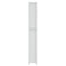 vidaXL Over-the-Toilet Storage BERG White 60x27x164.5 cm Solid Wood