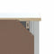 vidaXL Over-the-Toilet Storage BERG White 60x27x164.5 cm Solid Wood