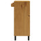 vidaXL Bar Table FLAM 92x45x110 cm Solid Wood Pine