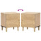 vidaXL Bedside Cabinet 40x33x46 cm Solid Wood Mango