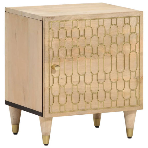 vidaXL Bedside Cabinets 2 pcs 40x33x46 cm Solid Wood Mango
