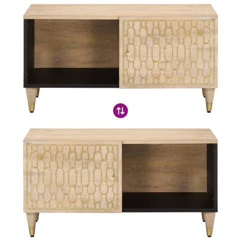 vidaXL Coffee Table 80x50x40 cm Solid Wood Mango
