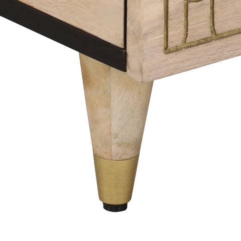 vidaXL Coffee Table 80x50x40 cm Solid Wood Mango