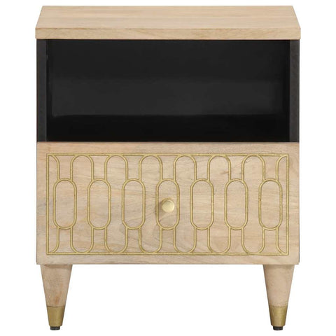 vidaXL Bedside Cabinets 2 pcs 40x33x46 cm Solid Wood Mango