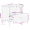 vidaXL Bedside Cabinets 2 pcs 40x33x46 cm Solid Wood Mango