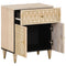 vidaXL Bedside Cabinet 50x33x60 cm Solid Wood Mango