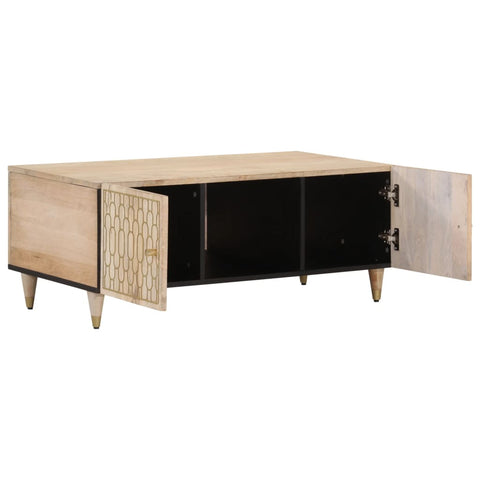 vidaXL Coffee Table 100x54x40 cm Solid Wood Mango