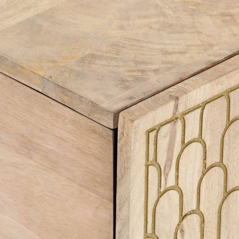 vidaXL Coffee Table 100x54x40 cm Solid Wood Mango