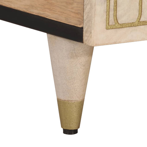 vidaXL Coffee Table 100x54x40 cm Solid Wood Mango
