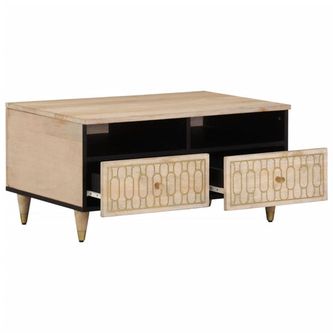 vidaXL Coffee Table 80x54x40 cm Solid Wood Mango