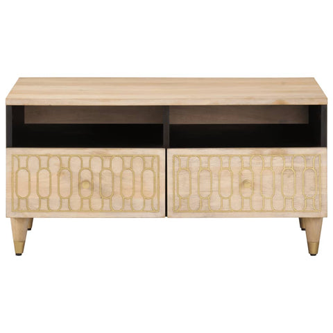 vidaXL Coffee Table 80x54x40 cm Solid Wood Mango
