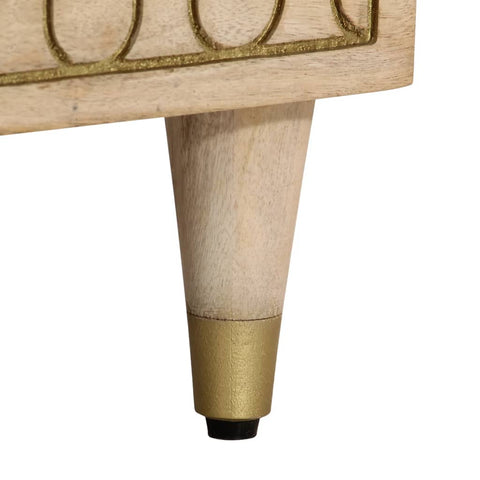 vidaXL Coffee Table 80x54x40 cm Solid Wood Mango