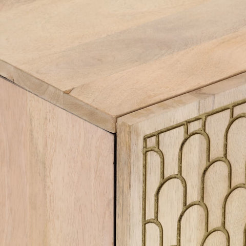 vidaXL Bathroom Sink Cabinet 62x33x58 cm Solid Wood Mango