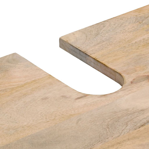 vidaXL Bathroom Sink Cabinet 62x33x58 cm Solid Wood Mango