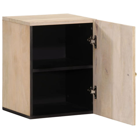 vidaXL Bathroom Wall Cabinet 38x33x48 cm Solid Wood Mango