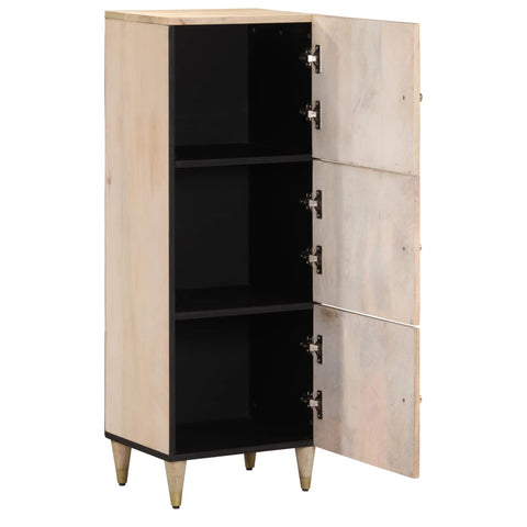 vidaXL Highboard 40x33x110 cm Solid Wood Mango