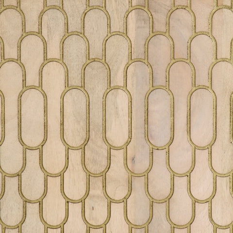 vidaXL Highboard 40x33x110 cm Solid Wood Mango