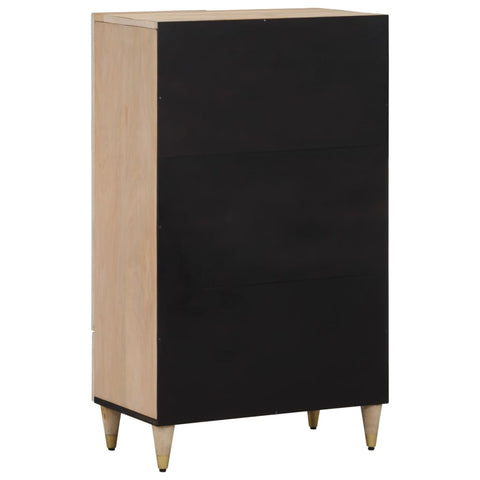 vidaXL Highboard 60x33x100 cm Solid Wood Mango